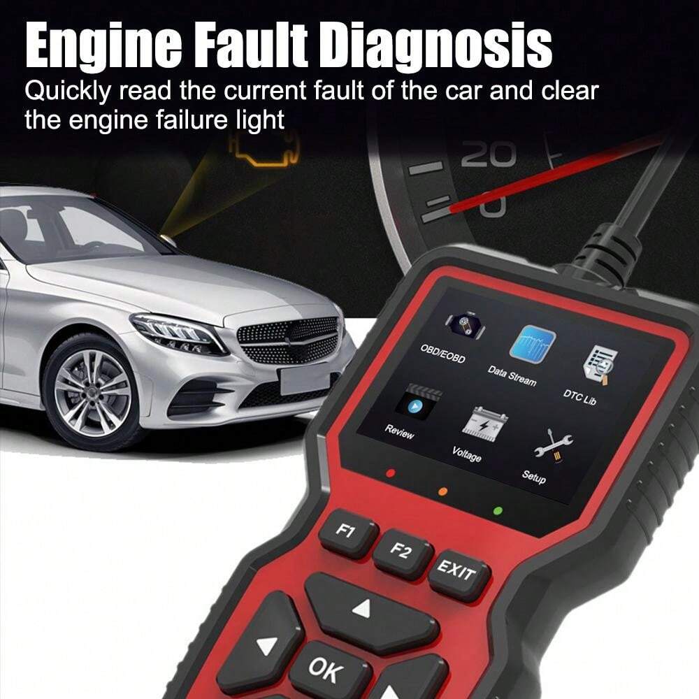 OBD2 Scanner Engine Fault Reading Data V519 Elm327 Code Reader