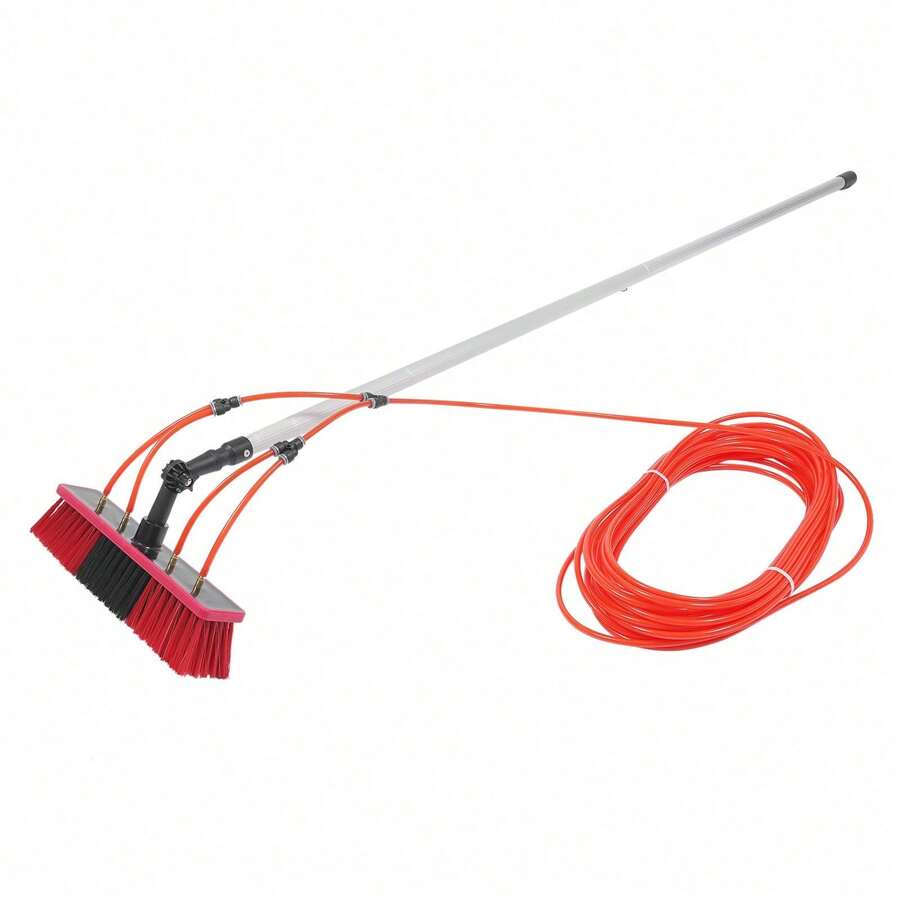OUKANING 26FT Water Fed Pole Cleaning Brush Tool For Window+ Solar