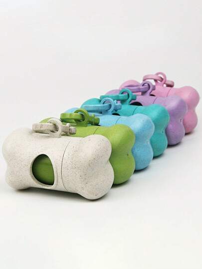 Hands-Free Dog Waste Bag Dispenser - Durable Plastic, No Battery Needed, Ideal For Outdoor Walks & Training