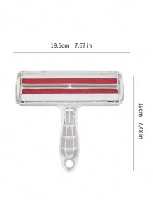 寵物毛髮去除器滾筒式粘毛器清潔器,用於去除漂浮的毛髮,粘附毛髮刷,貓毛去除刷可除去毛髮 - 彩色 - 查看 3