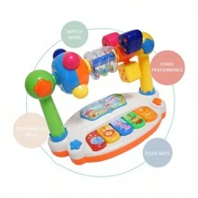 Early Educational Baby Musical Toy Learning Piano Enlightenment Light And Music Machine Baby TUMMY TIME TOY Baby Popular Gifts