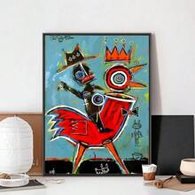 1PC B-Abst-Ract D-Basq-Uiats-APoster No Framed Poster Kraft Club Bar Paper Vintage Poster Wall Art Painting Bedroom Study Stickers Frameless, Canvas