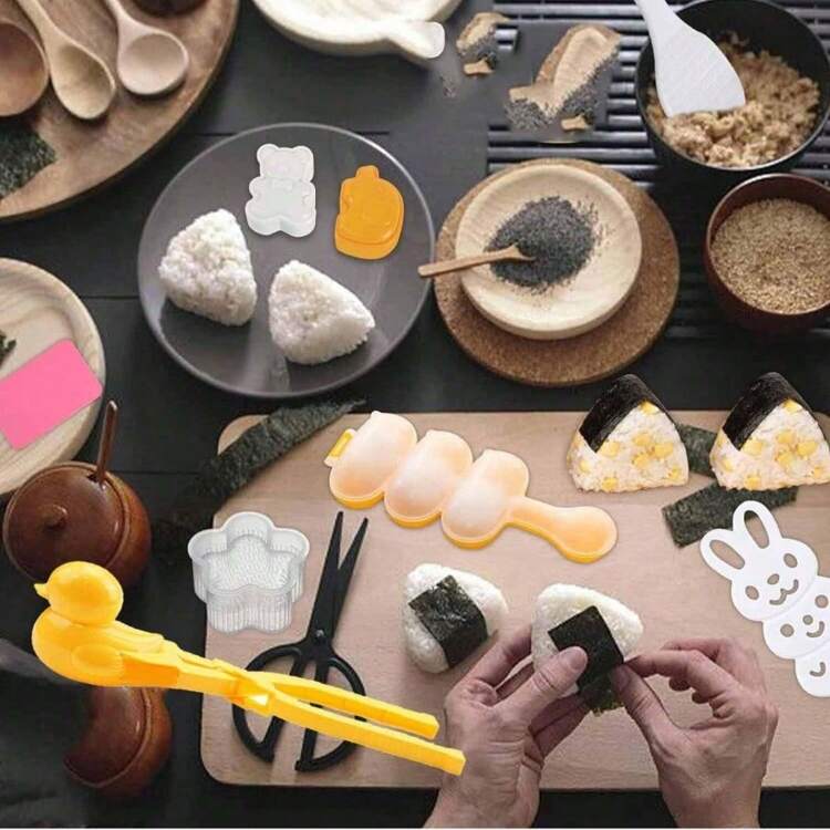 2 包鸭饭模具米饭鸭模具 DIY 寿司模具动物米饭工具（黄色），返校用品 - 小黃鴨 - 查看 6