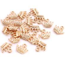 30 件 13x14 毫米皇冠吊坠锌合金金属 DIY 珠宝制作配件项链手链配件 - crown charms - 查看 8