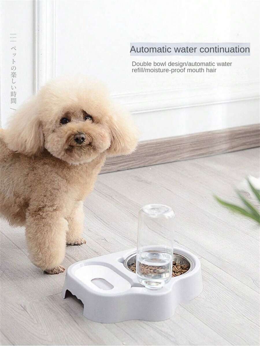 Pet Automatic Water Food Feeding Bowl For Cats And Dogs Automatic