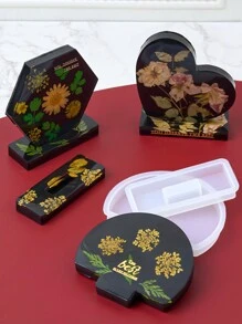 2 件装环氧树脂相框硅胶模具 DIY 石膏设计模具 心形相框模具 家居装饰 - Photo Frame - 查看 5