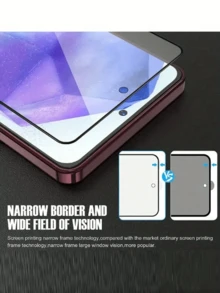 3 buc. ecran protector Galaxy HD Silk-Screen, sticlă securizată anti-zgârieturi și anti-amprentă