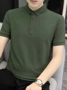 4 Piece Kit Men's Polo Shirt Wholesale Price Fast Delivery - 黑色 - 查看 2