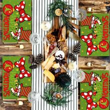 4/6pcs   Whoville Christmas Placemats Xmas Tree Plastic Place Mats Gift Box Table Mats Christmas Theme Kitchen Placemats For Indoor Outdoor Christmas Party Dining Table Decoration - Multicolor - View 9