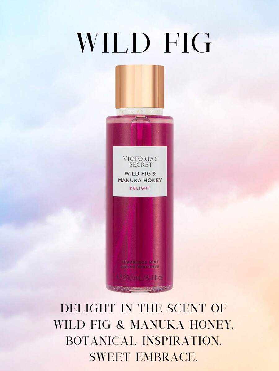Victoria's Secret VS Body Mist Fragrance Pink Perfume - Wild Fig - View 1