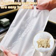 4PCS Large Size Fine Mesh Nylon Strainer For Kitchen,CheeseCloth For Straining With Handle Strainers ,Extra Fine Mesh Strainer Cheese Cloths Bulk Sieve For Cooking Kitchen Tools For Straining - White - View 5