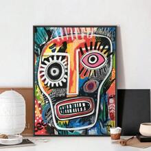 1PC B-Abst-Ract D-Basq-Uiats-APoster No Framed Poster Kraft Club Bar Paper Vintage Poster Wall Art Painting Bedroom Study Stickers Frameless, Canvas