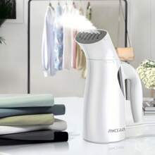 PANCERKA 衣物蒸汽机，便携式手持设计 - 25秒快速加热，700瓦，自动关闭，强力渗透蒸汽，去除皱纹，适用于家庭、办公室和旅行 - 查看 2