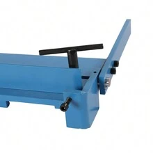 Sheet Metal Bender Folder 95° Bending Brake Machine 450mm Metal Working Tool - Blue - View 11