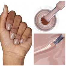 Kit 4 Esmaltes Risque Tons de Marrons e Nude Hipoalergênico