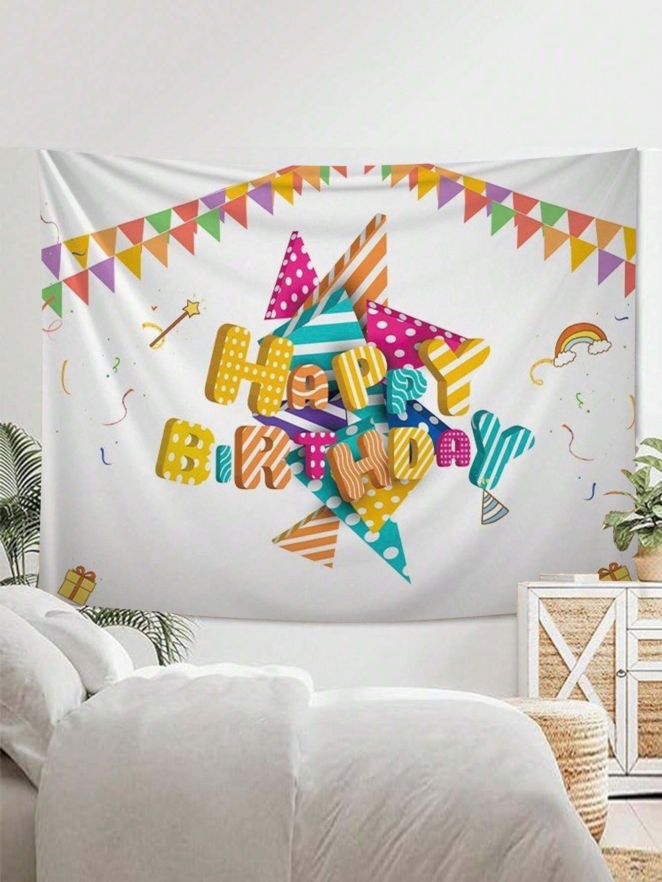 Cute Children's Room Wall Tapestry, Suitable For Bedroom Decor And Birthday Party Perfect For