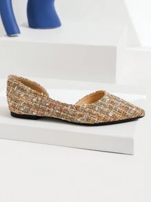 New Pointed Toe Flat Slip-On Casual Fashion Loafer Shoes For Women
