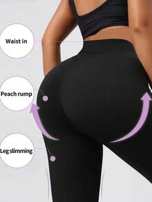 1 quần legging lót nhiệt ấm áp cho nữ, quần giữ nhiệt cạp cao họa tiết bướm dày cho mùa thu/đông - màu đen - Xem 6