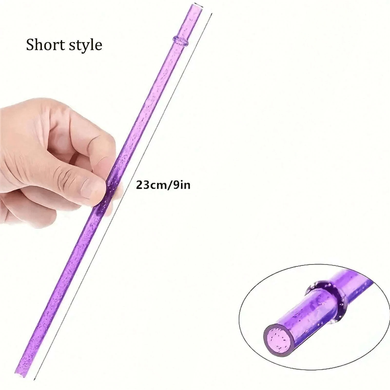 24オンスメイソンジャー、日常の水筒、ジュース、コーヒー、飲み物に使える再利用可能なプラスチックストロー、12.4インチ、スタンレーカップ