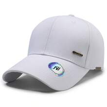 1 chiếc Mũ lưỡi trai bóng chày đơn giản, giản dị, thời trang ngoài trời, vành rộng, chống nắng khi câu cá - mũ bóng chày - Xem 3