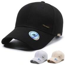 1 chiếc Mũ lưỡi trai bóng chày đơn giản, giản dị, thời trang ngoài trời, vành rộng, chống nắng khi câu cá - mũ bóng chày - Xem 1