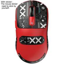 ATTACK SHARK X3 Lightweight Wireless Gaming Mouse With Tri-Mode 2.4G/USB-C Wired/BT,Up To 26K DPI, PAW3395 Optical Sensor,GM8.0 Switch,5 Programmable Buttons For PC/Win - 紅色 - 查看 10