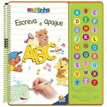 ABC sonoro escreva e apague - Multicolorido - Visão 1