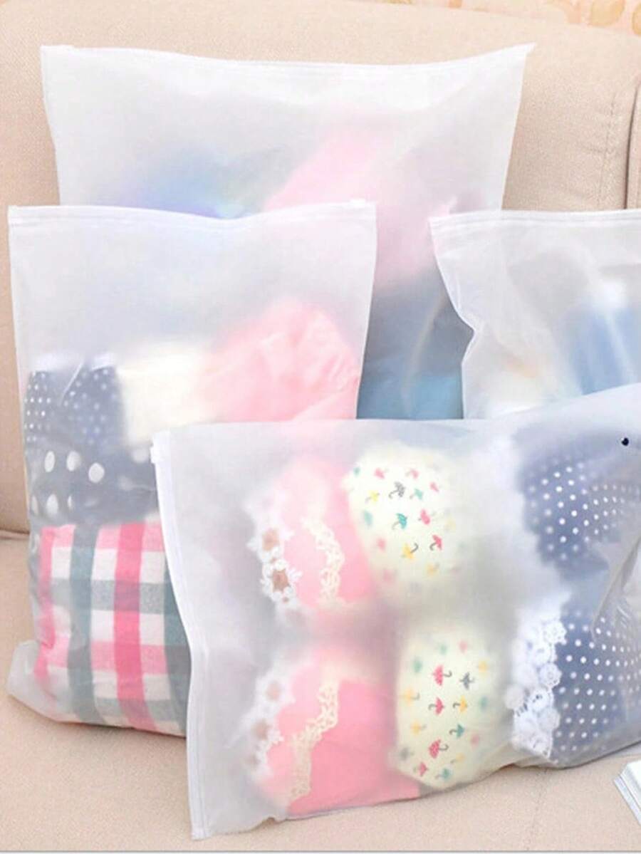 10 chiếc túi đựng đồ du lịch thông thường, chống thấm nước, kín. Túi đựng quần áo để đựng đồ hàng ngày, sắp xếp và du lịch Quần váy Giày dép Quần jean Bốt Váy - Trong sáng - Xem 1