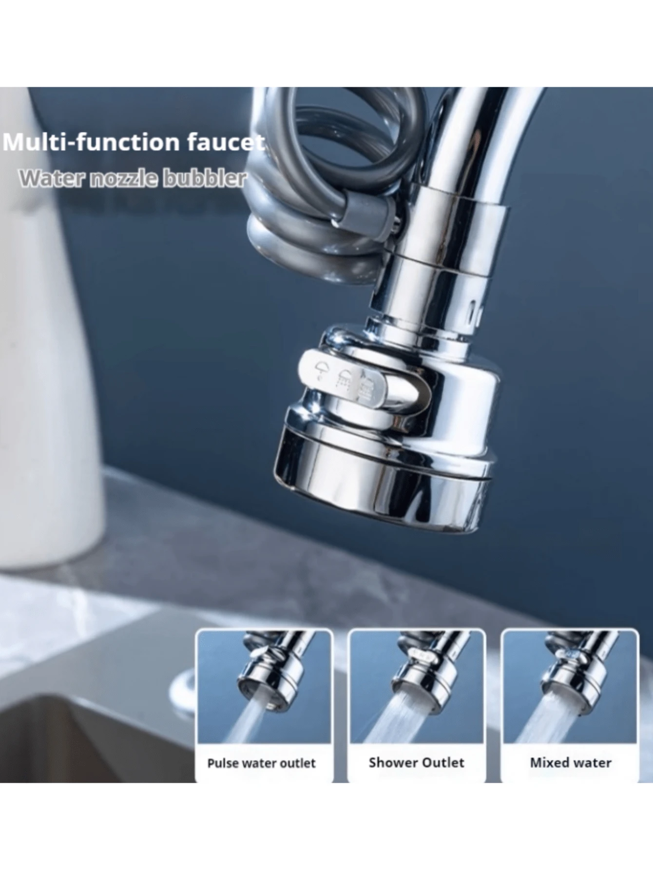 Extendeur De Robinet Enfant 3 Pièces - PP/TRP, Couleurs Vives - Pour Lavage Mains Facile Et Sans Éclaboussures
