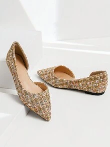 New Pointed Toe Flat Slip-On Casual Fashion Loafer Shoes For Women