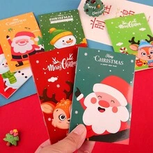 Christmas Decoration 20pcs Cartoon Christmas Mini Notebooks, Portable Pocket-Sized Memo Pads, Student Stationery, Christmas Decorations, Christmas Party Favors, Back To School Supplies, Notebooks - Multicolor - View 9