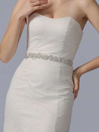 Elegante cinturón de cintura con rhinestones, accesorio de vestido de mujer con decoración floral, faja de novia de moda, regalo de vacaciones, accesorios del Día de San Valentín