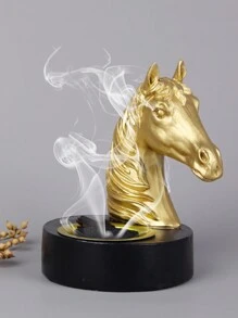 Bộ 1 lư hương trang trí phòng ngủ sáng tạo, nắp kim loại kiểu Trung Đông, máy khuếch tán tinh dầu, hộp đuổi muỗi chống cháy, trang trí nhà cửa, phòng ngủ, phòng tập yoga, cắm trại, sân vườn, hiên nhà, đạo cụ bữa tối lãng mạn dưới ánh nến cổ điển, vật trang trí. - màu đen - Xem 18