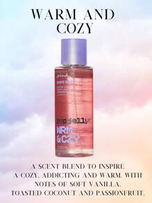 Victoria's Secret VS Body Mist Fine Fragrances Pink Perfume Bombshell Sexy - Warm and Cozy - View 1