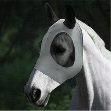 1pc Fly Mask - Horse Fly Mask Net Mesh Breathable Elastic Horse Face Guard Cover Anti-Mosquito Anti-Insect Anti-Fly For Horse - Multicolor - View 12
