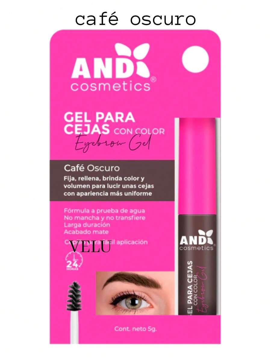Gel para cejas and cosmetic - Café oscuro - Ver 1