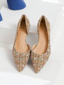 New Pointed Toe Flat Slip-On Casual Fashion Loafer Shoes For Women