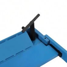 Sheet Metal Bender Folder 95° Bending Brake Machine 450mm Metal Working Tool - Blue - View 6