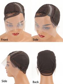 1pc/Bag Wig Caps For Making Wigs Full Lace Wig Weaving Cap Mesh Base Machine Made Stretchy Net Medium With Adjustable Strap