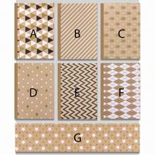 1 tờ giấy gói quà họa tiết kẻ sọc caro thanh lịch tối giản 75*50cm, thích hợp làm quà tặng cho người bán hoa, quà tặng Ngày của Mẹ, trang trí tiệc, đám cưới, sinh nhật, bao bì hoa tự làm, Giáng sinh - Nhiều màu - Xem 13