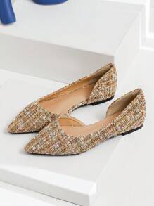 New Pointed Toe Flat Slip-On Casual Fashion Loafer Shoes For Women