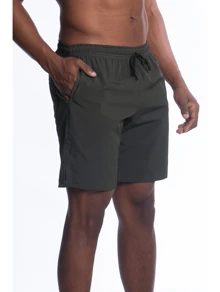 Ripoll Bermuda Shorts Men's Tactel Elastane Training Beach - xanh quân đội - Xem 2