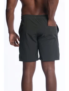 Ripoll Bermuda Shorts Men's Tactel Elastane Training Beach - xanh quân đội - Xem 3