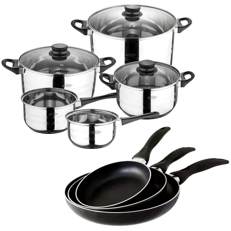 Set d'ustensiles de cuisine et de poêles à frire de San Ignacio - Multicolore - Voir 1
