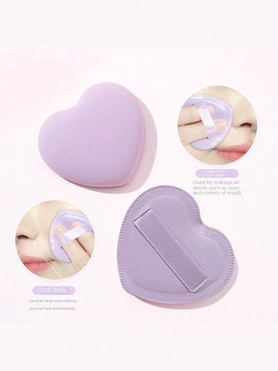 13pcs Makeup Sponge Set Including 3pcs Sweetheart Marshmallow Powder