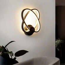 220V 创意小壁灯，现代 LED 壁灯，黑色/白色金属室内壁灯，3000K 暖光/6500K 冷白光，适用于客厅、卧室、走廊、楼梯 - 壁燈 - 查看 12