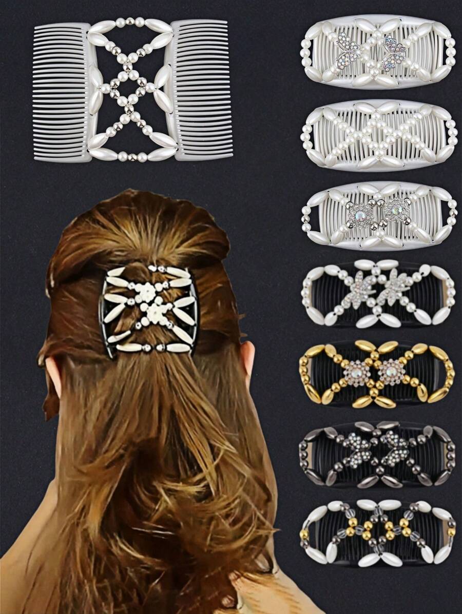 1个发髻造型器，快速发髻造型梳，发夹，简单易用的美发工具，适合女孩和女士，是初学者和学生的理想发饰，适合女性，秋季，旅行，美发工具，女士配饰，美发用品，秋季，头发，发饰，美发工具，美发用品，用品，美容配饰，礼物，旅行，送给女士的礼物，美发用品，圣诞礼物，圣诞礼物，送给女士的圣诞礼物，送给成人的圣诞礼物，送给成人的圣诞礼物，美发用品，成人发饰，发饰，送给女士的礼物创意，美容圣诞礼物，送给女士的礼物，优雅的爪夹