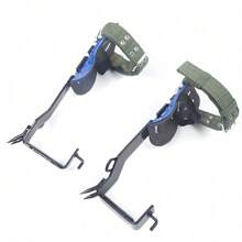 Tree Pole Climbing Spike Set Safety Belt Straps Portable For Outdoor Fruit Pick - Black - View 5