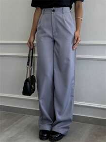 Women Pants - Grey - View 3