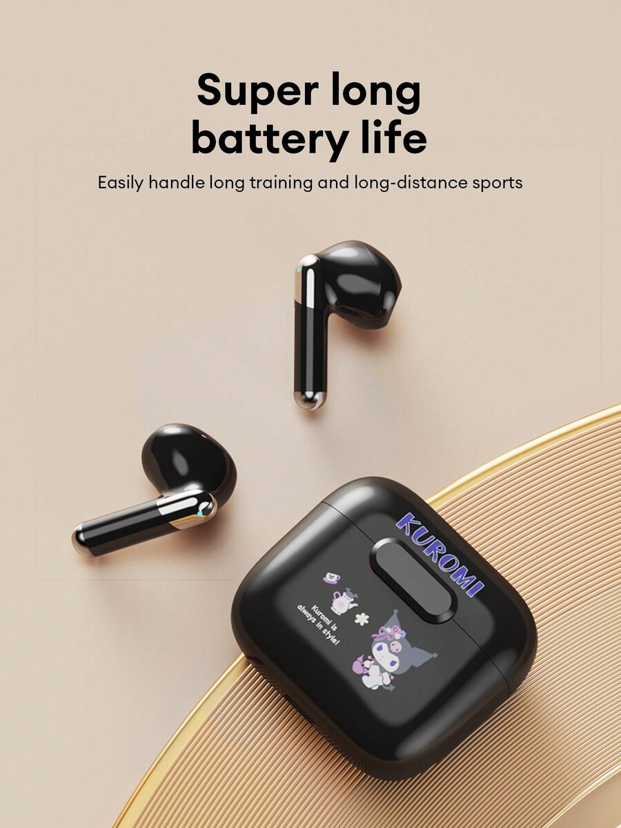 SANRIO KUROMI BL67 Passive Noise Cancelling Half InEar High Fidelity